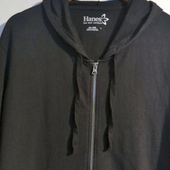 French Terry Zip-Front Hoodie Size XL - Picture 4 of 11
